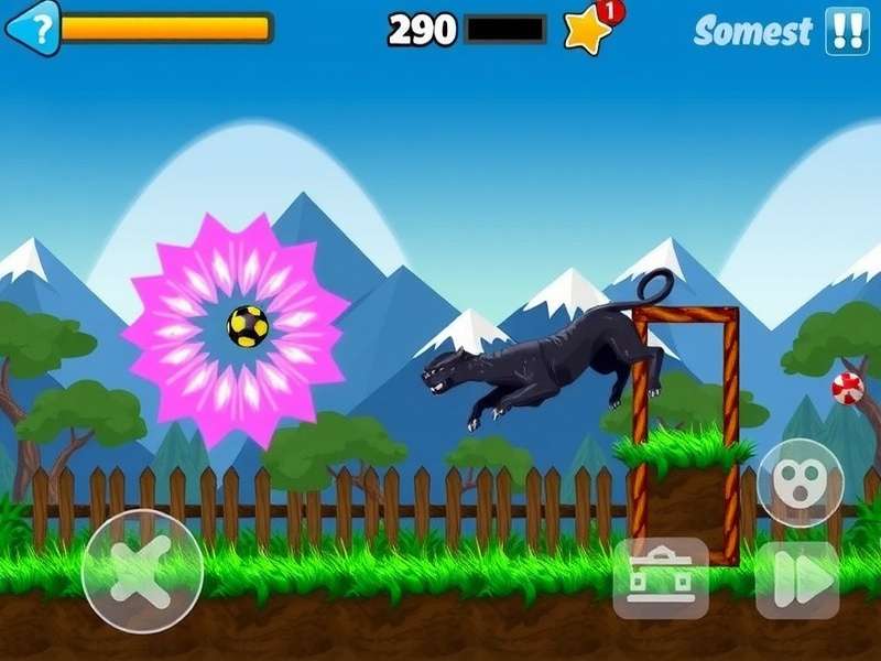 Panther Bolt Frenzy Gameplay Screenshot